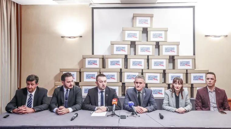 Suverenistima propalo 'Za&scaron;titimo hrvatsku kunu': Doznaje se da nisu skupili dovoljno potpisa za referendum protiv eura