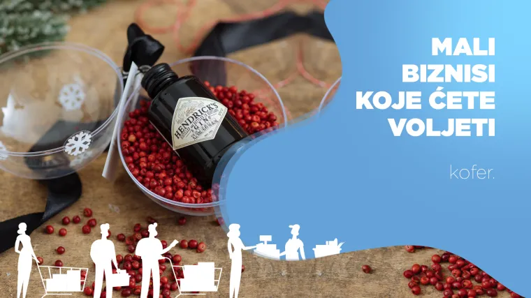 Hrvatske kuglice s ginom mogu biti sjajan božićni poklon, a suvlasnica brenda Kofer. kaže: 'Nastojimo razveseliti kupce'