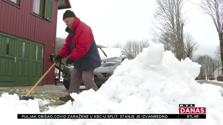 Zimska idila na tisuću metara nadmorske visine: RTL posjetio jedino mjesto na kojem se prvi snijeg i zadržao