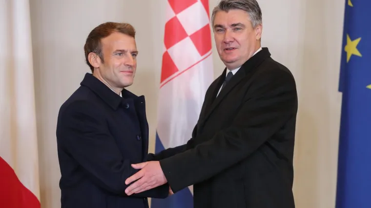 Milanović: 'Ovo je za Hrvatsku mali veliki početak'. Macron: 'Prvi sam francuski predsjednik koji je posjetio Hrvatsku. Radi se o nepravdi'