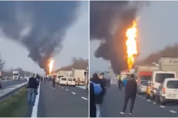 Nakon sudara na autocesti kod Svete Helene eksplodirala cisterna