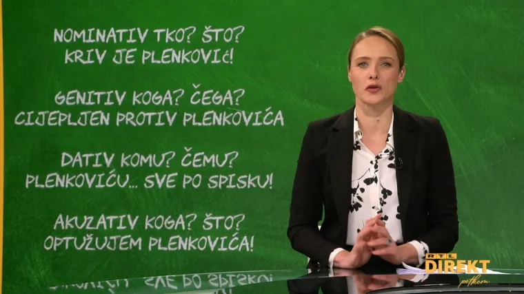 'Neće&scaron;, Plenkoviče!': Direkt donosi malu &scaron;kolu padeža koja će vam pomoći da za idući prosvjed napravite bolji transparent