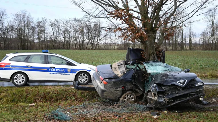 Djevojka koja je jutros poginula kod Pitomače bila je trudna: Neposredno prije nesreće odvezla supruga na posao