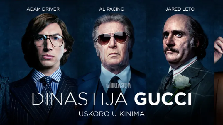 Glamurozna drama DINASTIJA GUCCI (House of Gucci)