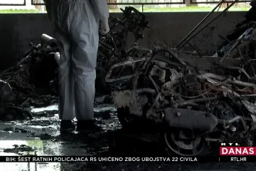 VIDEO Totalno zgarište automobila u garaži u Splitu u kojem su se navodno nalazili i automobili povezani s krim miljeom