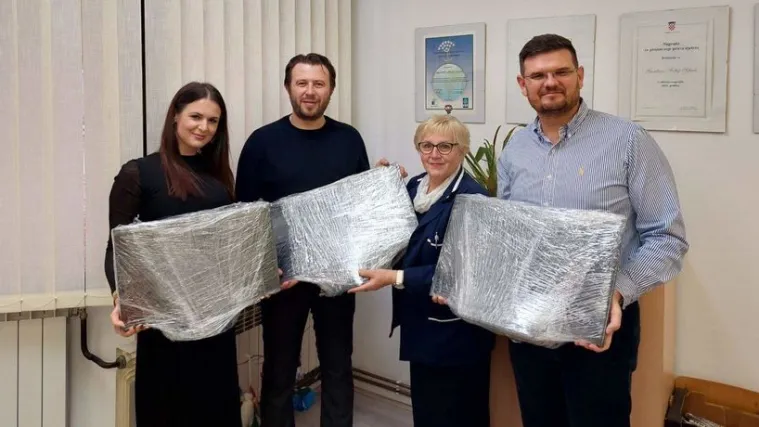 MEĐIMUREC VELIKOG SRCA Marko Molnar čakovečkom vrtiću donirao vrijednu informatičku opremu