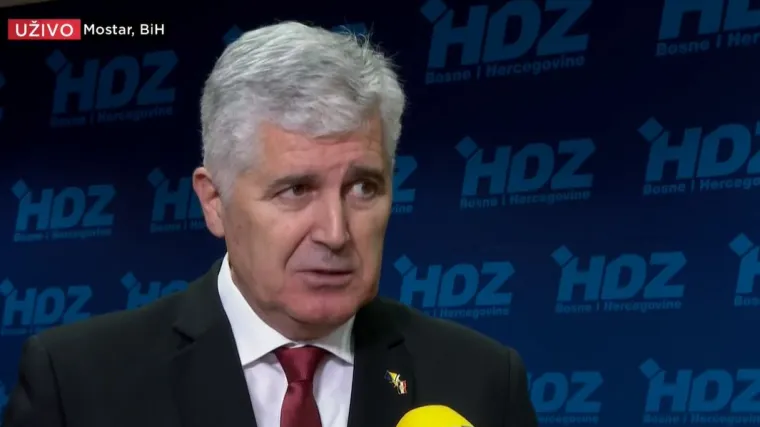 Čović: 'Podjela neće biti. Moja misija je voditi politiku koja će osigurati mir i stabilnost BiH'