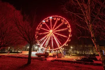 Galerija: Kotač spreman - večeras prve vožnje!