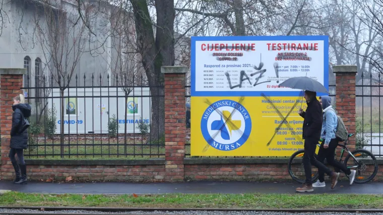 Kriminalisti policije traže tko je pisao 'COVID=laž' na KBC u kojem je nekoliko ljudi gubilo borbu za život u tim trenucima