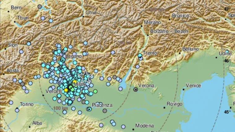 Snažni potresi zatresli Grčku i Italiju: U Milanu ljudi javljaju da nikada nisu osjetili ni&scaron;ta tako jako