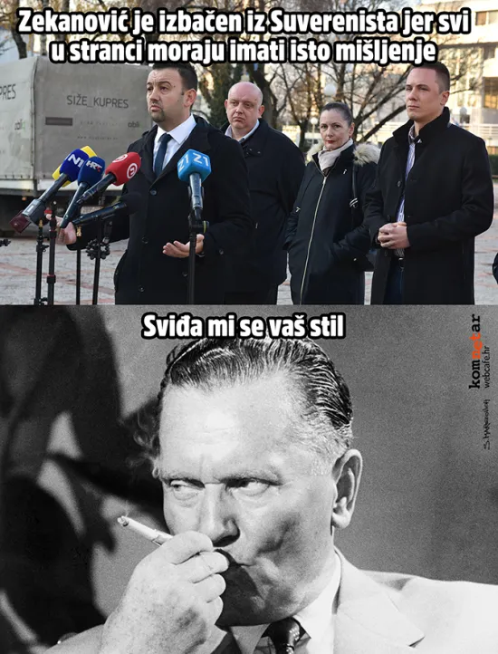 Zeki u raljama politike