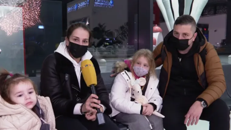 FOTO/VIDEO Pogledajte poruku obitelji Gor&scaron;ić za RTL netom prije leta za Ameriku