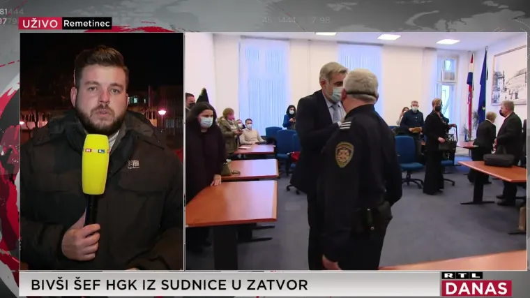 Vido&scaron;ević dovezen u Remetinec, testiran i izoliran: Oduzete su mu privatne stvari, a od danas se pridržava strogih pravila