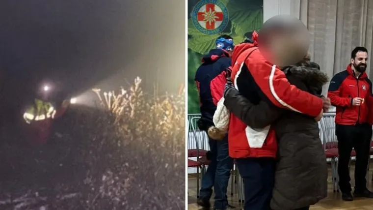 HGSS 12 sati tražio ženu na Medvednici. Temperatura je pala ispod nule, a onda su vidjeli trag u snijegu...