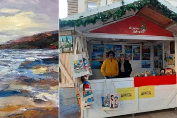 SRAMOTAN ČIN Žena ukrala sliku sa &scaron;tanda Udruge SKANI kreativni centar 50+ na Korzu