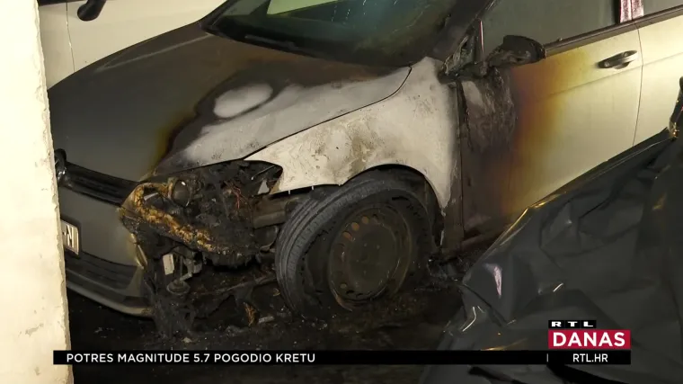 Požar automobila u Splitu podmetnut, vlasnik izgorjelog vozila: 'Ne treba biti pametan da se zaključi tko je to napravio'
