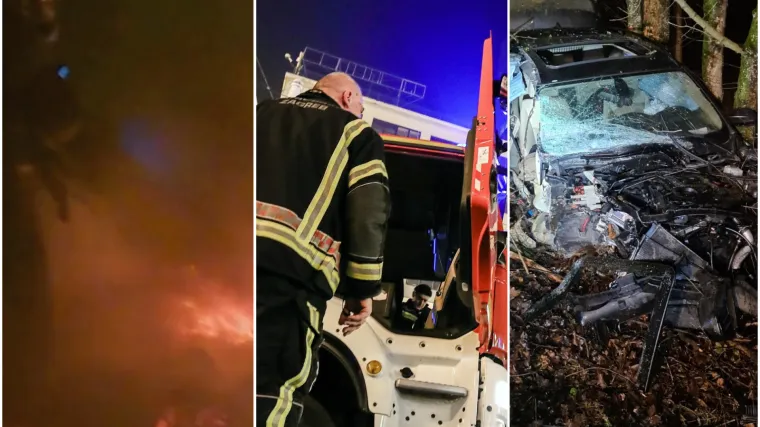 U novogodi&scaron;njoj noći hitne službe imale su pune ruke posla: Najvi&scaron;e vatrogasci koji su gasili požare izazvane pirotehnikom