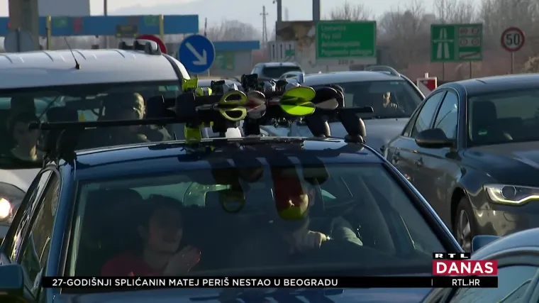 Pripremite se na gužve: Hrvati krenuli na skijanje