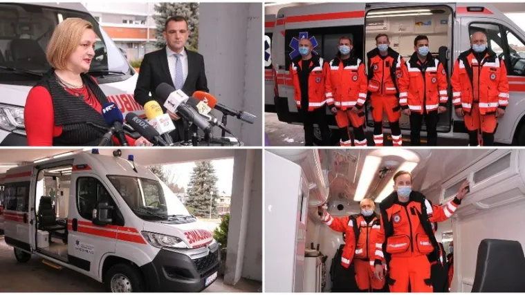 Stigla dva nova vozila saniteta, jer pacijenti zaslužuju vrhunsku udobnost i kvalitetu prijevoza