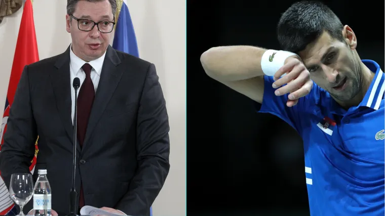 Vučić se umije&scaron;ao u antivaksersko-tenisku dramu: 'Rekao sam Novaku da je cijela Srbija uz njega.' A onda Novaka protjerali