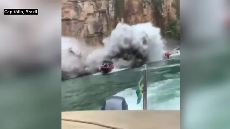 Snimke bi vas mogle uznemiriti! Odron stijene ubio 6 turista u Brazilu, za 20 osoba jo&scaron; uvijek traje potraga