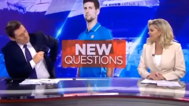 Australski voditelji vrijeđali Đokovića: 'On je obični, lažljivi, podmukli &scaron;u**k'