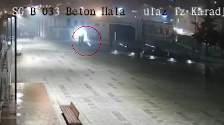 Osam minuta je trčao Beogradom: Srpska policija objavila je čitavu video-rekonstrukciju Matejeva kretanja