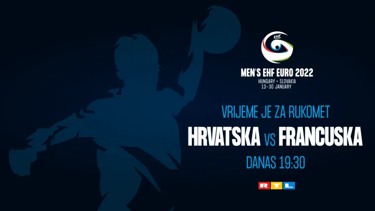 Prvi sraz rukometnih sila Hrvatska &ndash; Francuska gledajte u 19.30 na RTL-u!
