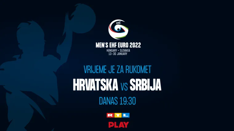 Treći je dan Europskog prvenstva u rukometu: Utakmicu Hrvatska - Srbija gledajte večeras na RTL-u!