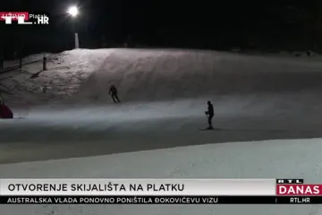 Otvorena sezona skijanja na Platku, skijat će se i po noći: 'Pravi pritisak očekujemo ovog vikenda'