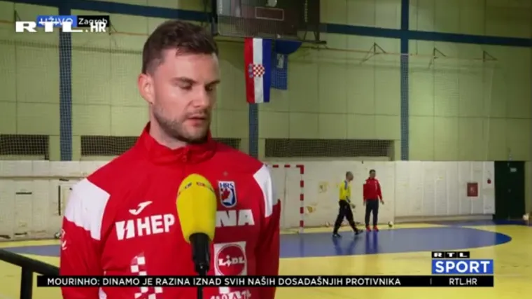 Mate &Scaron;unjić za RTL: 'Dali smo sve od sebe i uz ove predivne navijače sigurno da smo zaslužili pobjedu'