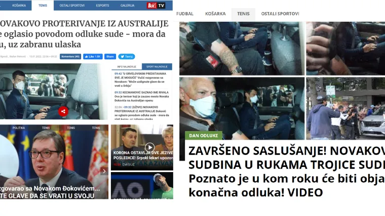 Srpski mediji ogorčeni presudom: 'Najveća sramota u povijesti sporta'