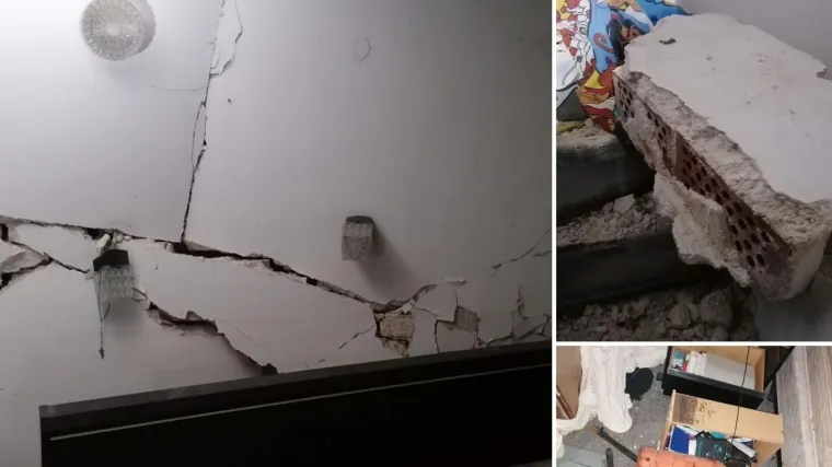 Iskra zapalila plin koji je istjecao iz crijeva plinske boce. Sve grunulo, a na kući u Medulinu popucali zidovi