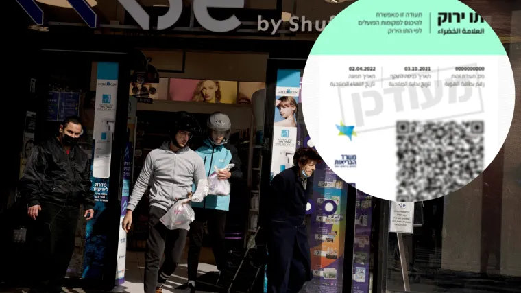 Izrael razmatra ukidanje COVID potvrda: 'Predstavljaju izravnu &scaron;tetu ekonomiji'. Zdravstveni dužnosnici protiv