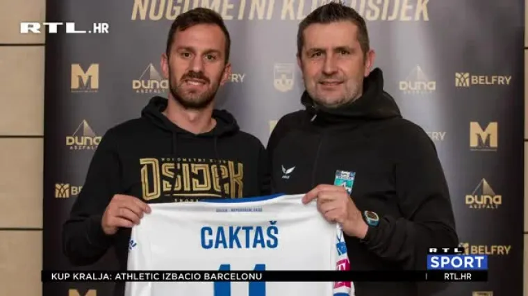 Mijo Cakta&scaron; za RTL nakon potpisa za Osijek: 'Jedva čekam da se priključim ekipi!'