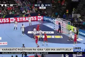 Iako je Karabatić pozitivan na koronavirus i dalje igra na terenu