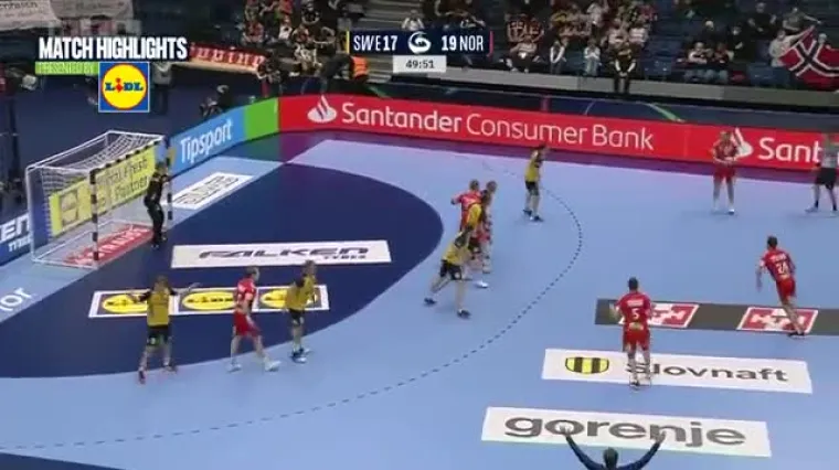 Najbolja utakmica prvenstva? Pogledajte najbolje trenutke utakmice &Scaron;vedske i Norve&scaron;ke