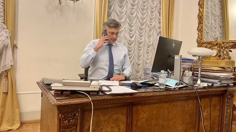 Plenković se telefonom čuo sa &scaron;efom Europskog vijeća, razgovarali su oko Ukrajine i izmjeni izbornog zakona u BiH