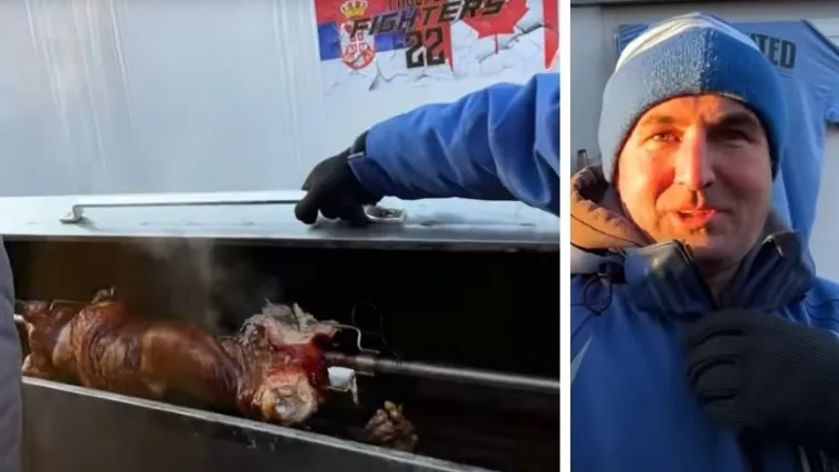 Peče se prase? 'Ne, gotovo je', odgovara na srpskom prosvjednik u Kanadi koja je danas sakrila premijera zbog demonstracija