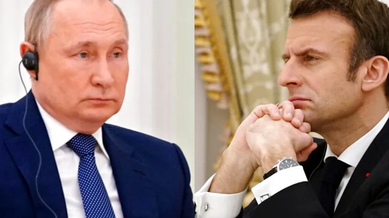 Putin i Macron za stolom na 5 metara razmaka. Neverbalni znakovi vri&scaron;tali &scaron;to se događa, stručnjakinja otkriva za RTL Danas
