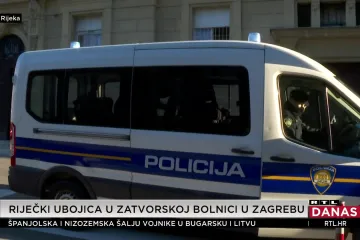 Ubojica iz Rijeke Roman Brnada prebačen je u zatvorsku bolnicu u Zagreb