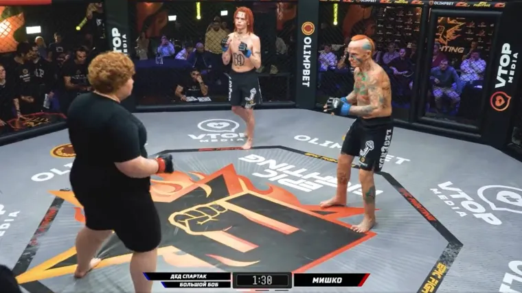 MMA ludnica: Gorostasna Ruskinja se borila protiv djedice i njegovog unuka istovremeno