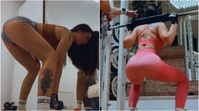 Nitko nije imun na ovu čvrstu guzu: Žanamari zna iz kojeg je kuta najbolje snimati trening