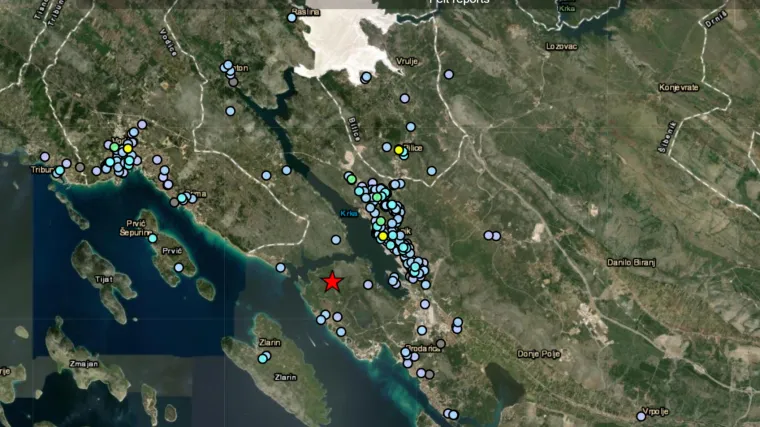 &Scaron;ibenčane jutros probudio potres: Jako je tutnjilo, kao da je atomska bomba pala