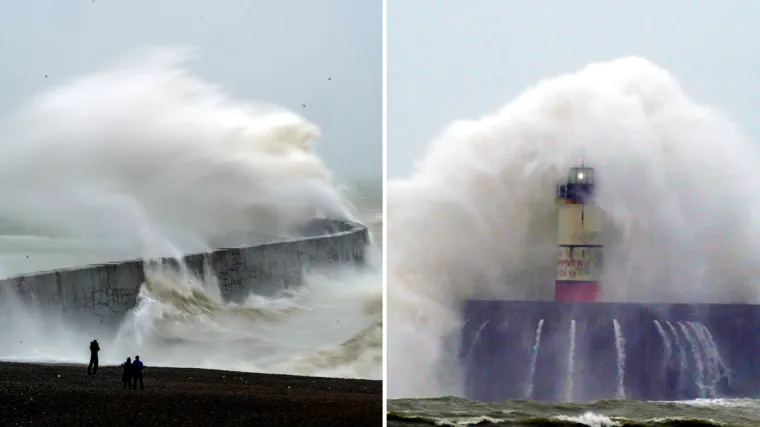 Nakon Eunice i oluja Franklin pogodila Ujedinjeno Kraljevstvo: Tisuće ljudi pozvane na evakuaciju, zatvorene željeznice