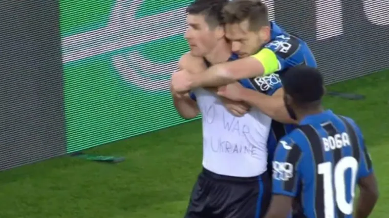 Pa&scaron;alićev suigrač iz Ukrajine zabio dva pogotka i proslavom poslao važnu poruku