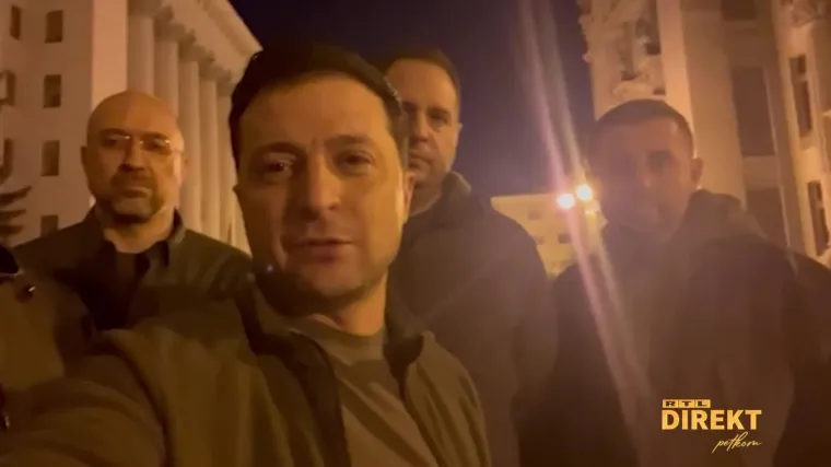 Zelenski večeras upozorio: 'Ove noći neprijatelj će poku&scaron;ati zauzeti Kijev. Ove noći se odlučuje o budućnosti Ukrajine'