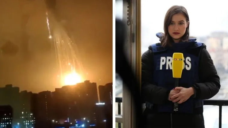 RTL-ova reporterka Leona Šiljeg uživo iz Kijeva: 'Ovo je bila noć bez sna. Jutros kao da se ponavlja jučerašnji dan'