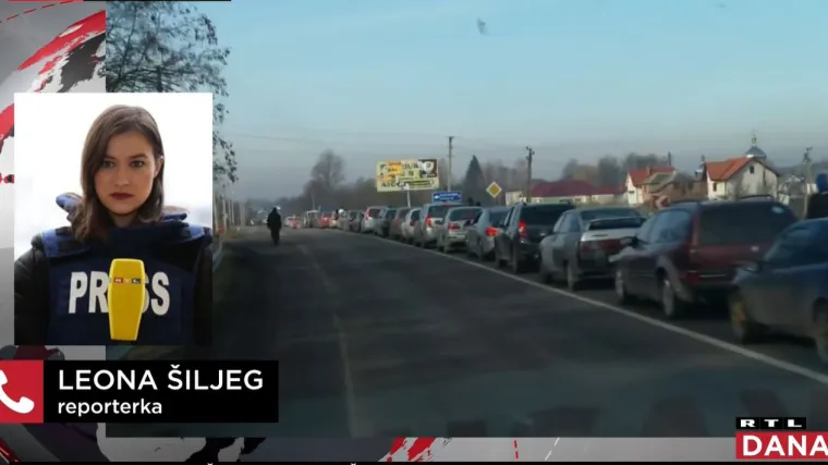 RTL-ova reporterka Leona Šiljeg: 'Svi strahuju da se ne zatvore granice. Kolone su ogromne, ljudi čekaju 3 dana da uđu u Poljsku'
