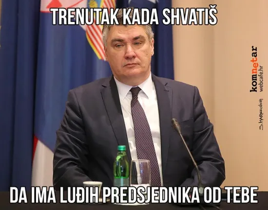 Ba&scaron; mi je te&scaron;ko raditi satiru u ovoj situaciji...